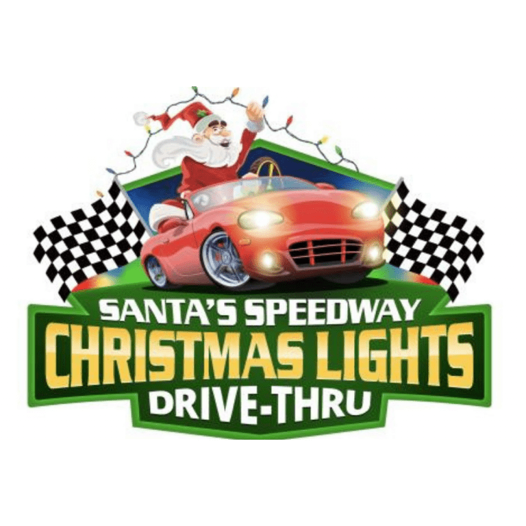 Santa’s Speedway Christmas Lights is Back at Irwindale Speedway