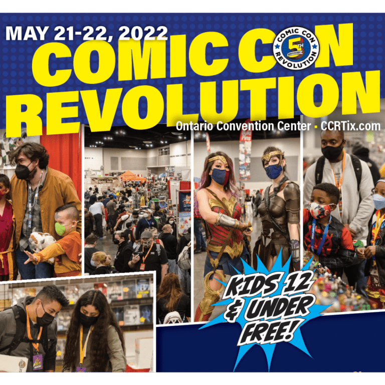 Comic Con Revolution Celebrates Its 5th Anniversary – May 21 & 22