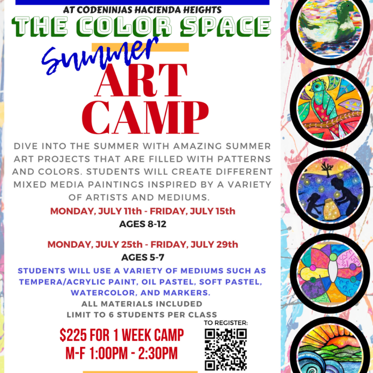 Summer Art Camp by The Color Space