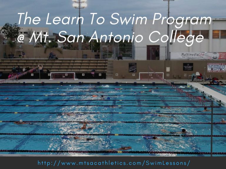 Summer Aquatic Programs at Mt. SAC are Enrolling Limited Space