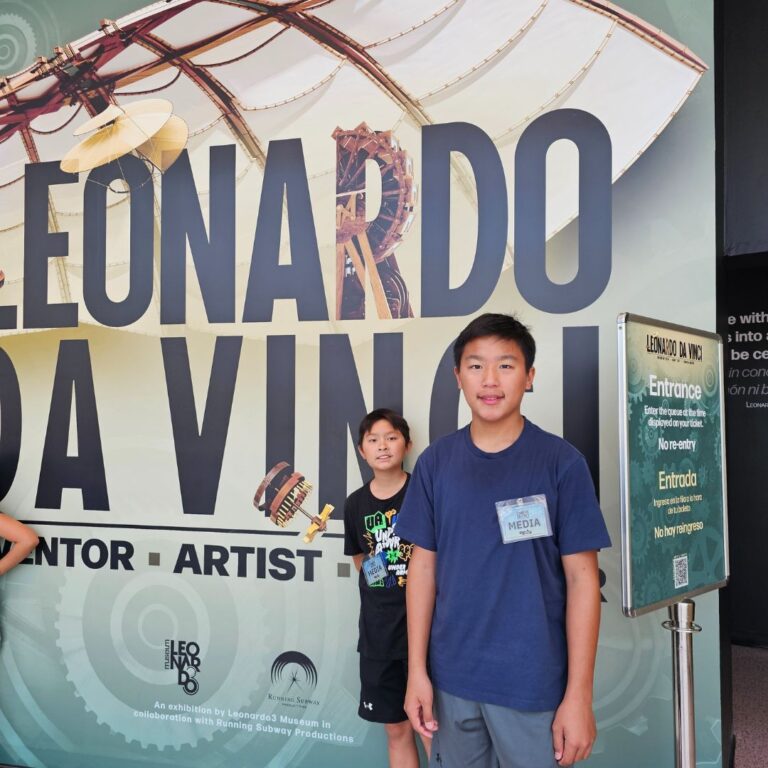 Our Visit to Leonardo da Vinci Exhibit at California Science Center